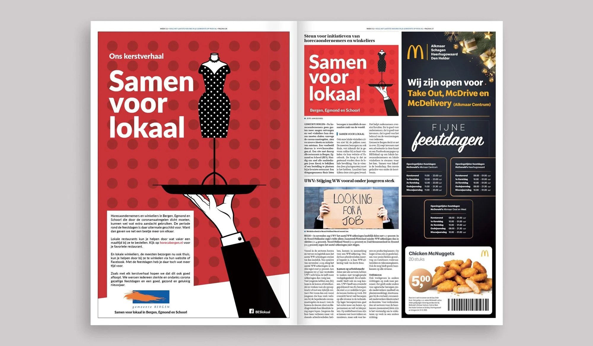 BES lokaal advertentie