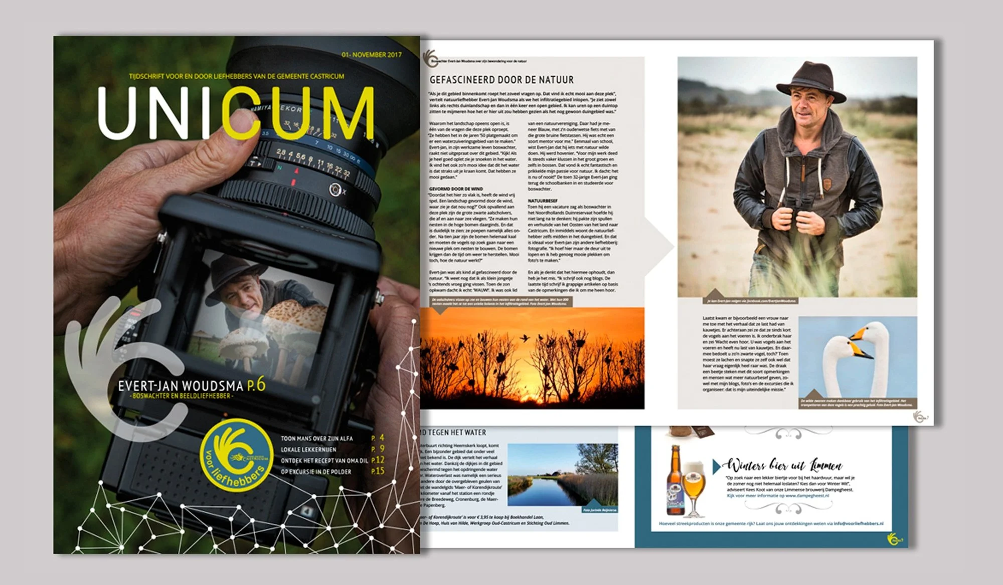 Voor liefhebbers magazine