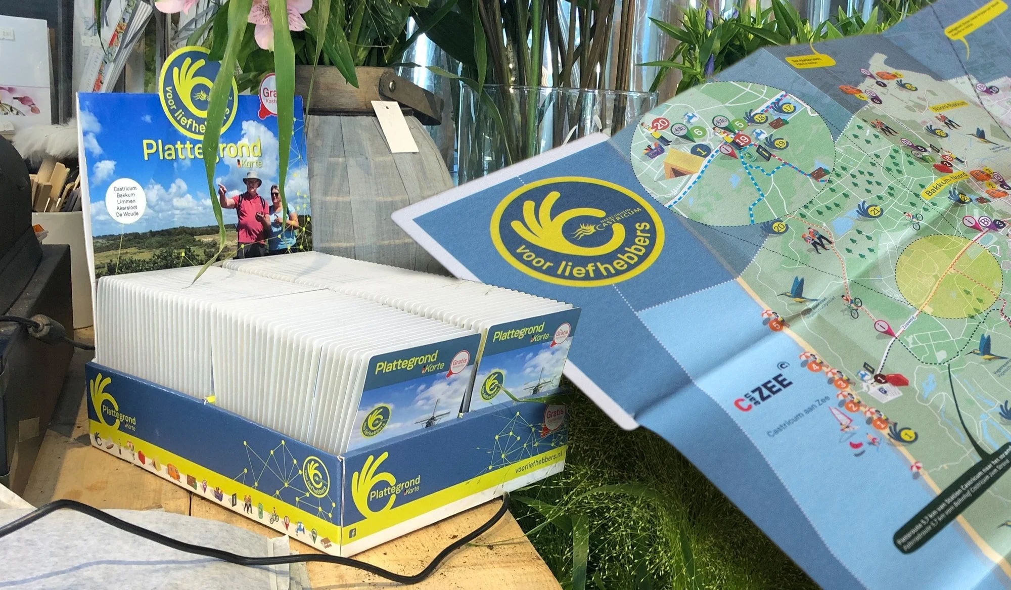 Voor liefhebbers plattegrond